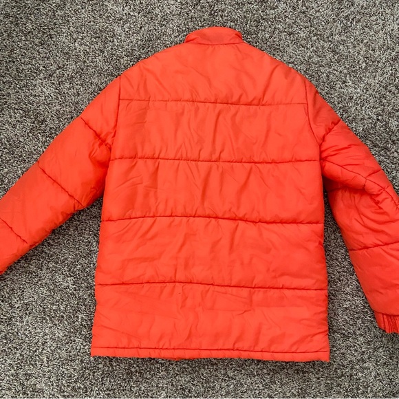 Vintage orange puffer coat - Picture 4 of 4